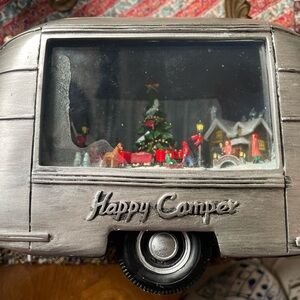Kirkland Signature Silver Happy Camper Holiday Decor